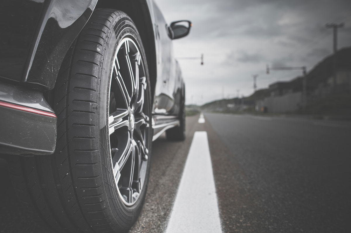 New Tires on Sport Car